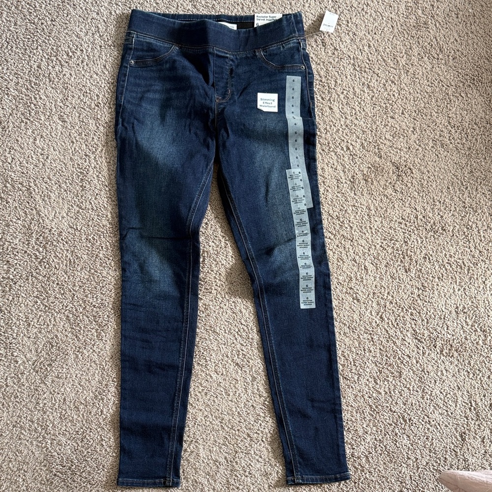 Old Navy Dark Blue Women’s Jeggings - Stretch Skinny Fit